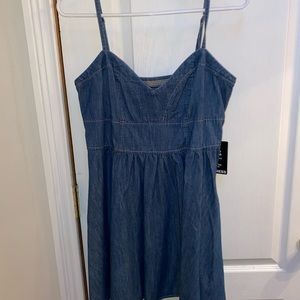 Express denim dress